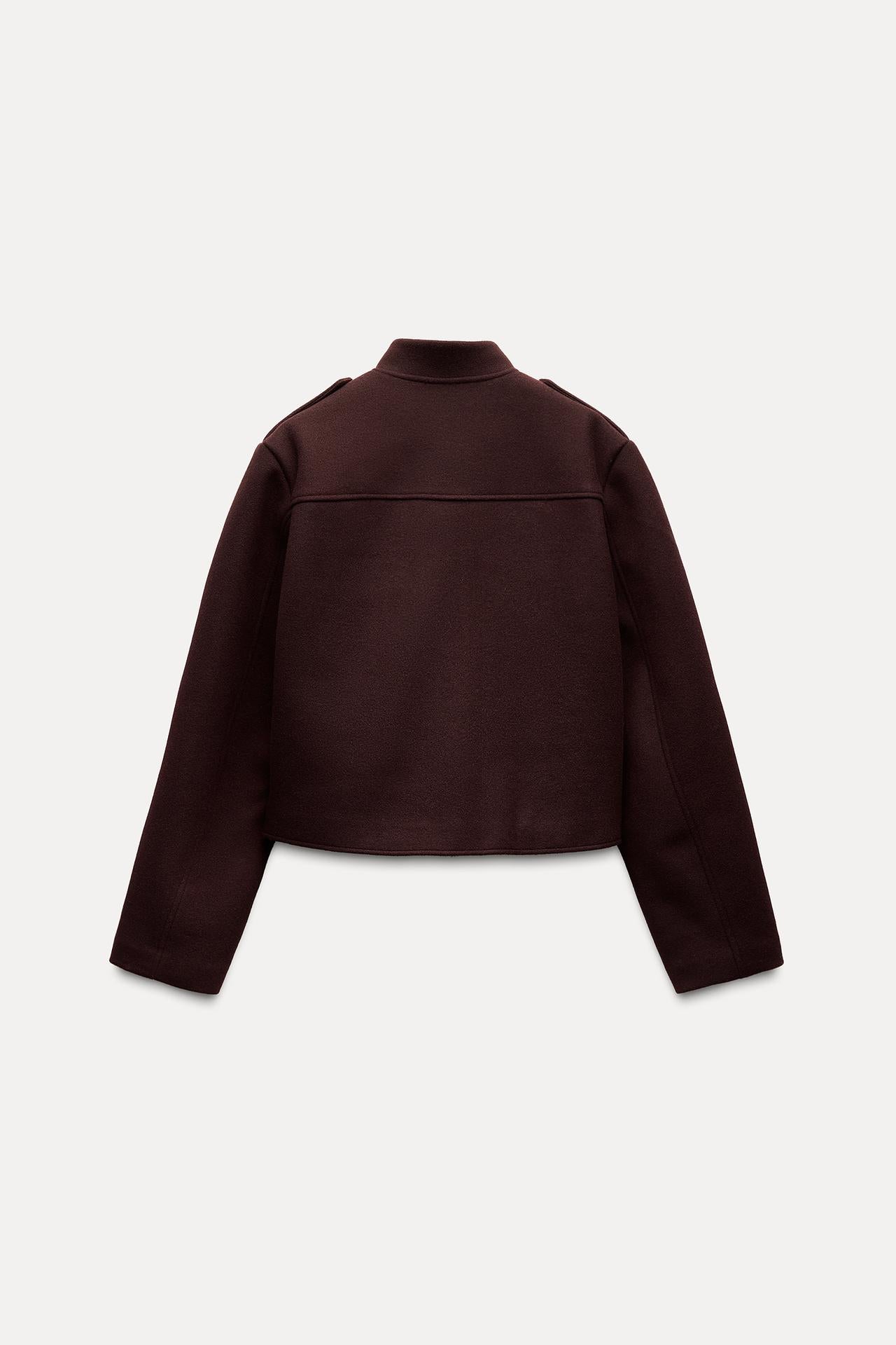 Carter Burgundy Jacket