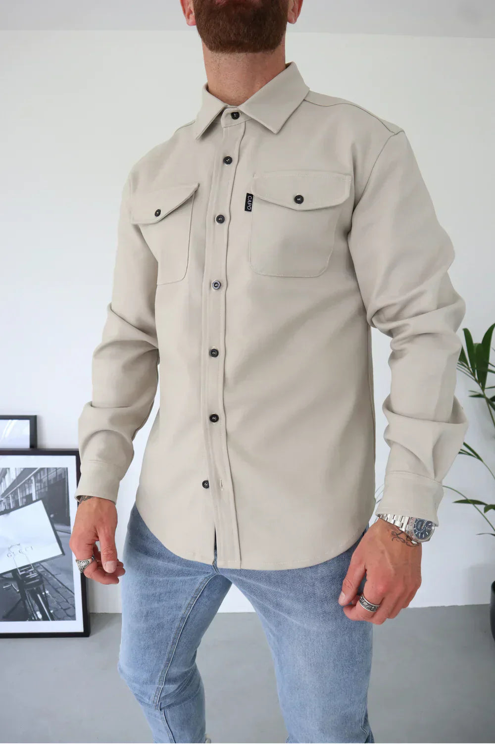 Marcus - Supreme Overshirt voor Tijdloze Stijl en Comfort