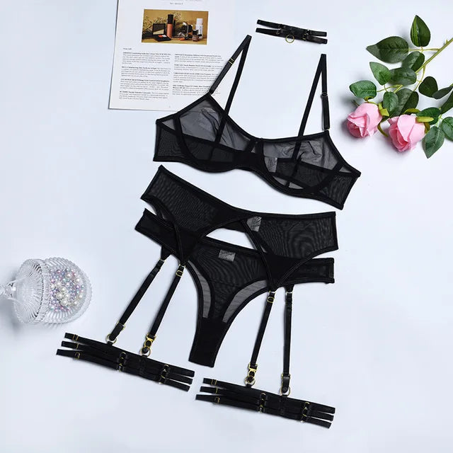 LALUNA® | 4-DELIGE LINGERIE SET