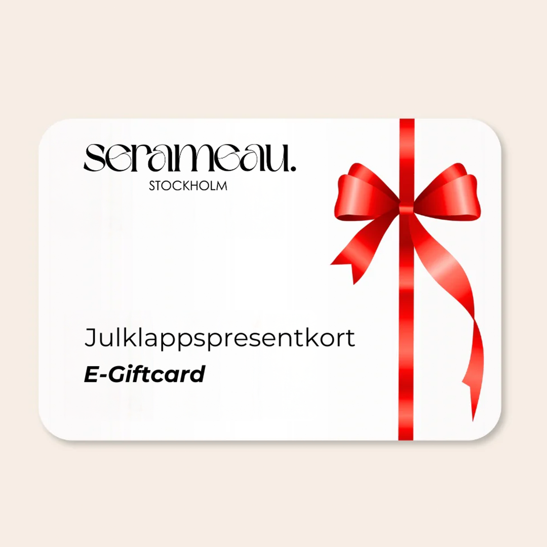 Julklappspresentkort