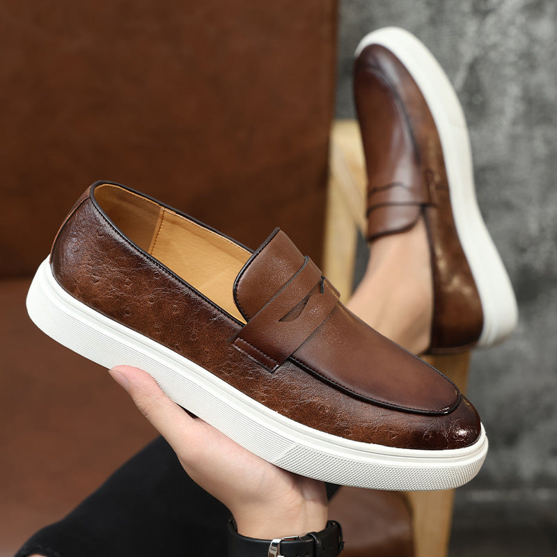 Vento - Loafers i konstläder med andningsaktiv brittisk design